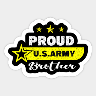 Be proud to be in the us army military Sticker